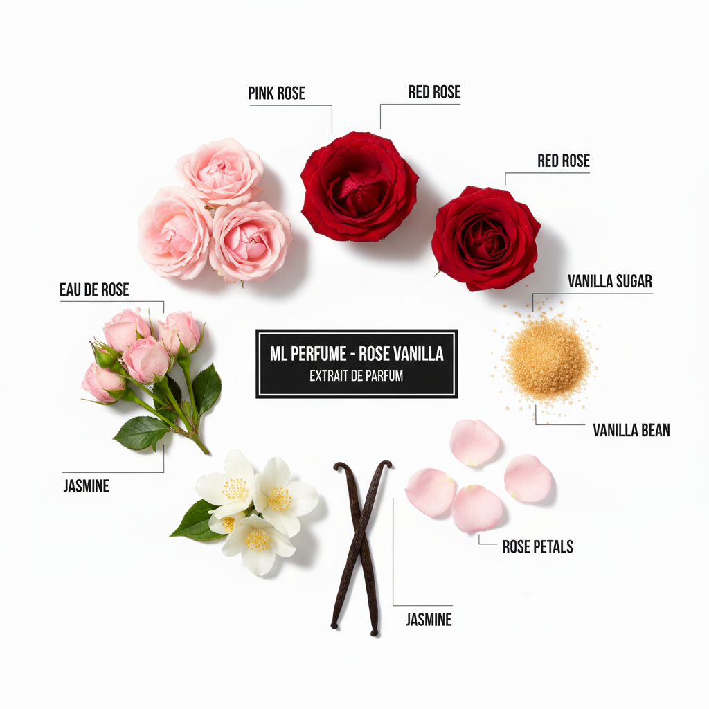 Rose Vanilla - Romantic & Sweet