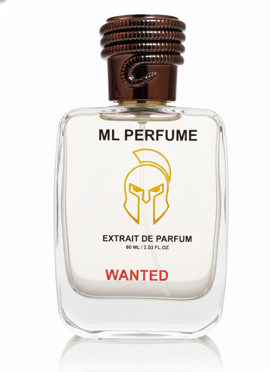 ML PERFUME Wanted Extrait De Parfum | Fresh Spicy Woody Fragrance | Long-Lasting Men’s Perfume (60ml)